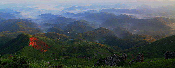 大云山风光