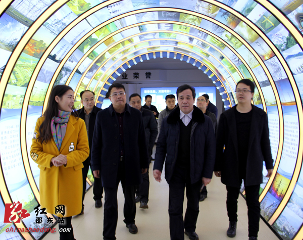 市委常委市纪委书记邓广雁来邵东县调研