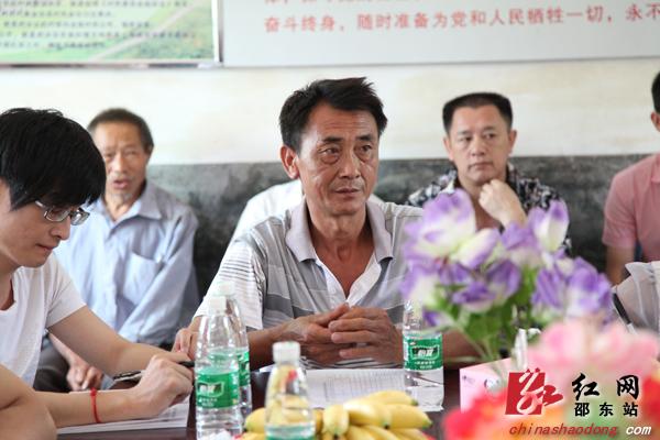 黎仁寅到灵官殿镇民青村现场办公