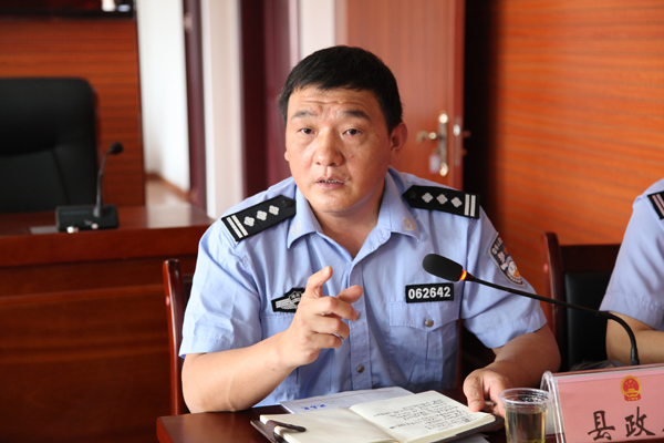 邵东县人民政府副县长,县公安局局长朱甲云汇报肖正红相关情况邵东县